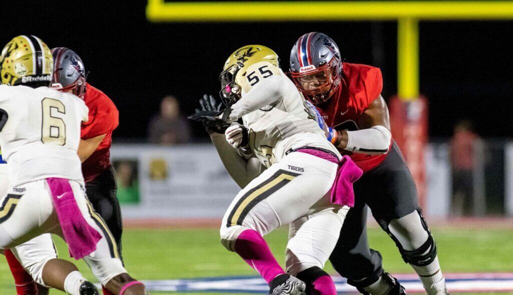 Pike Road OL Vysen Lang s SEC heavy Top 6 Includes Auburn Arkansas 