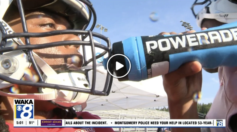 Area high school football teams take precautions in extreme heat